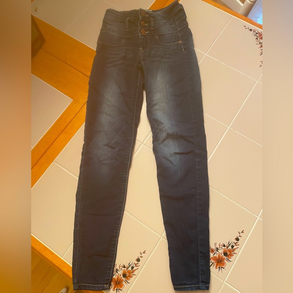 NOBO Mid Rise Skinny Blue Jeans Size 1